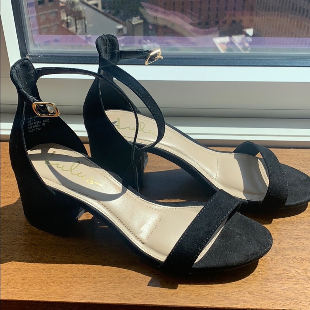 Heeled sandals